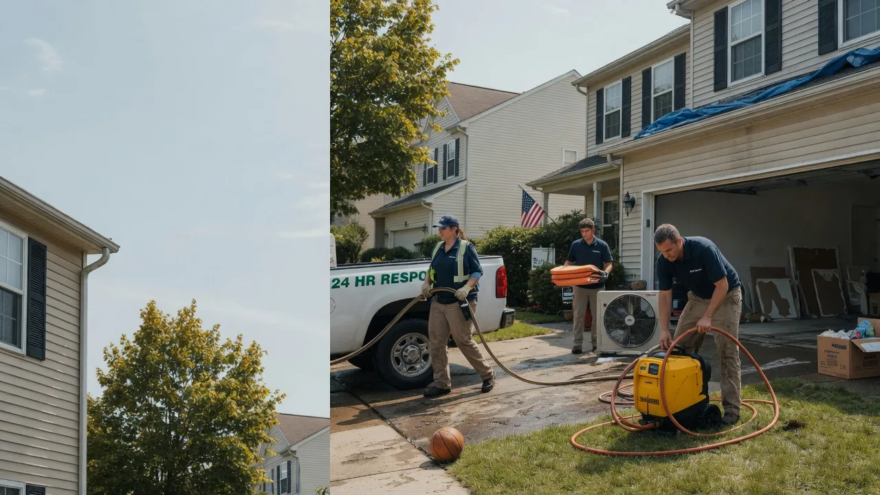 Emergency Water Damage Restoration in North Lewisburg, OH near me